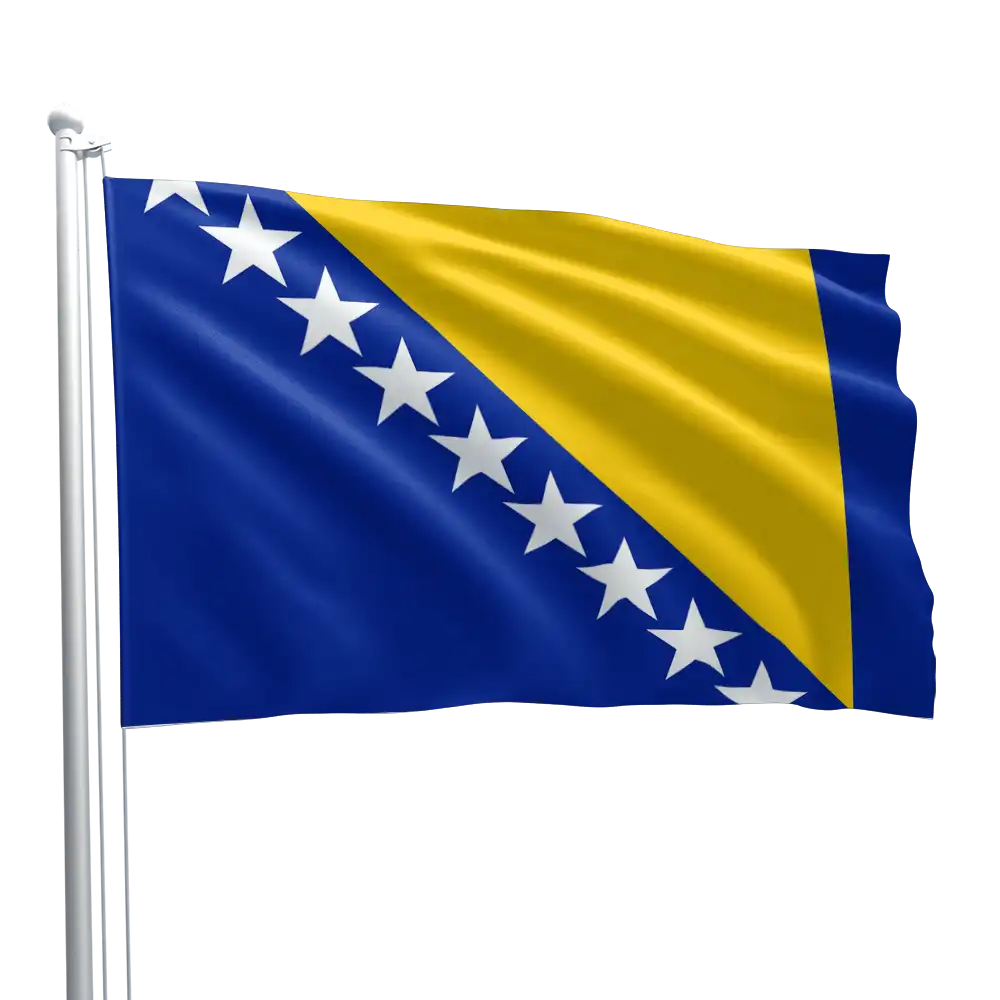 Bosnia and Herzegovina Flag