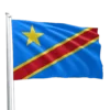 Democratic Republic of Congo Flag