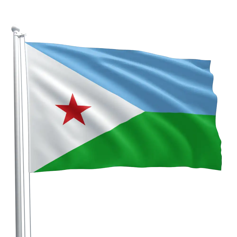 Djibouti Flag