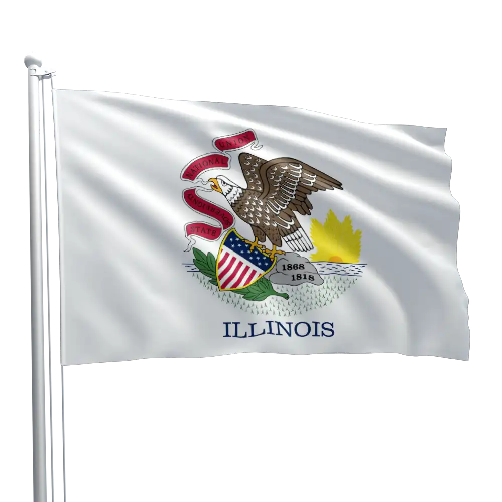 Illinois Flags