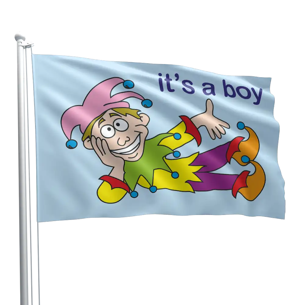 It's A Boy Flag