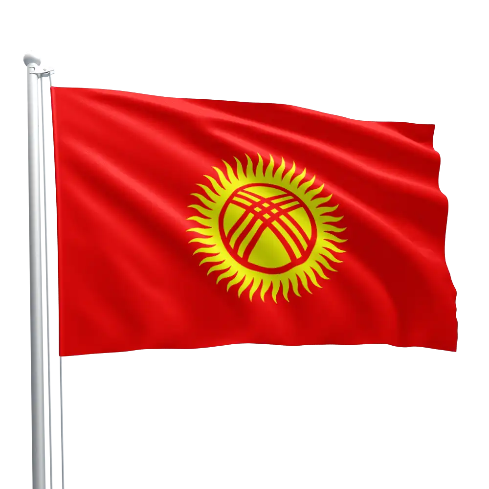 Kyrgyzstan Flag