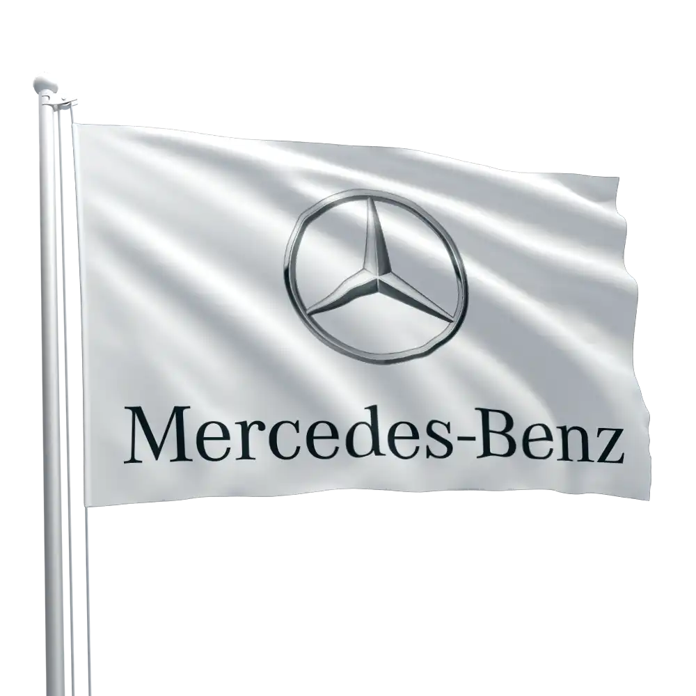 Mercedes Benz Corporate flag