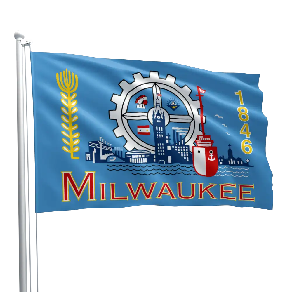 Milwaukee City Flag