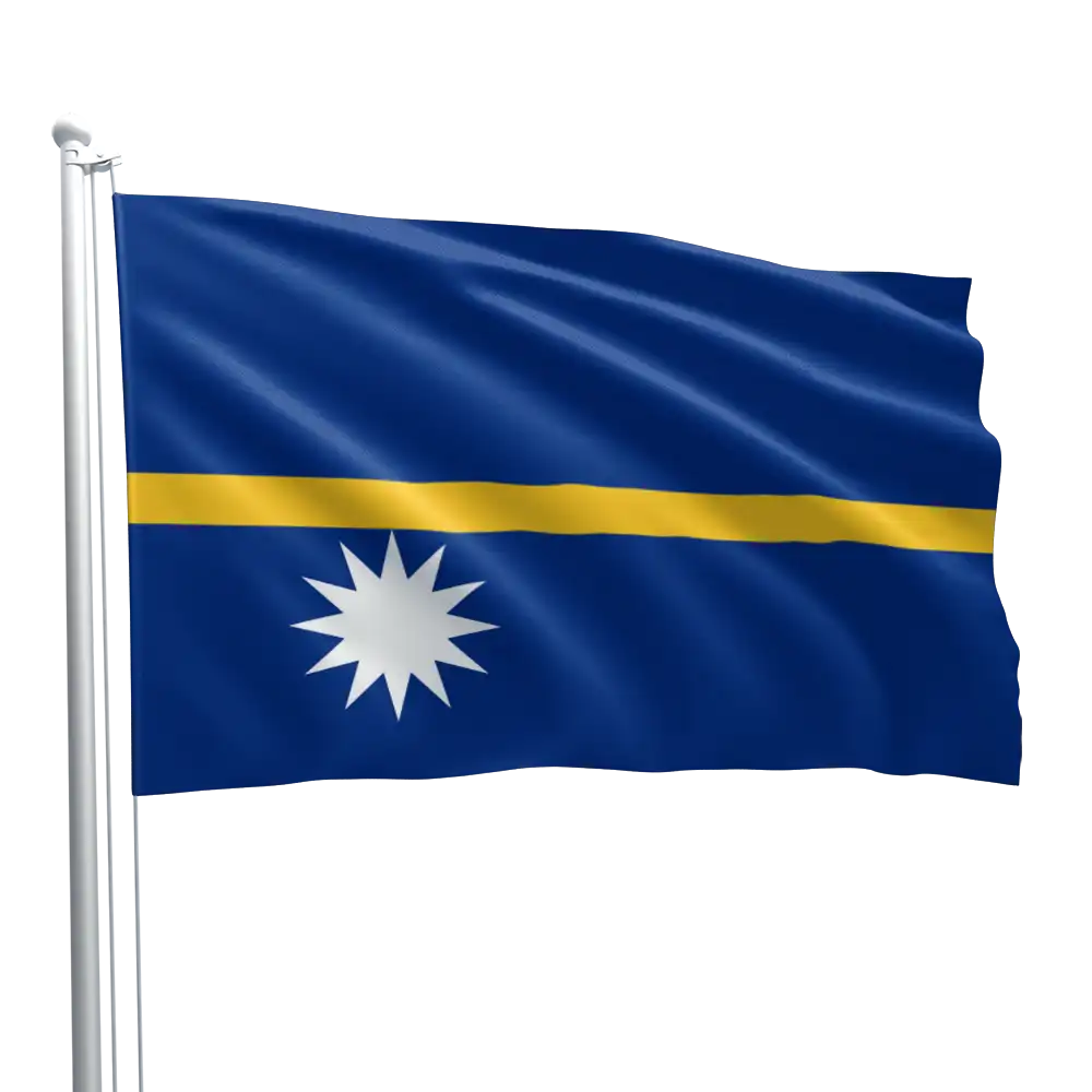 Nauru Flag