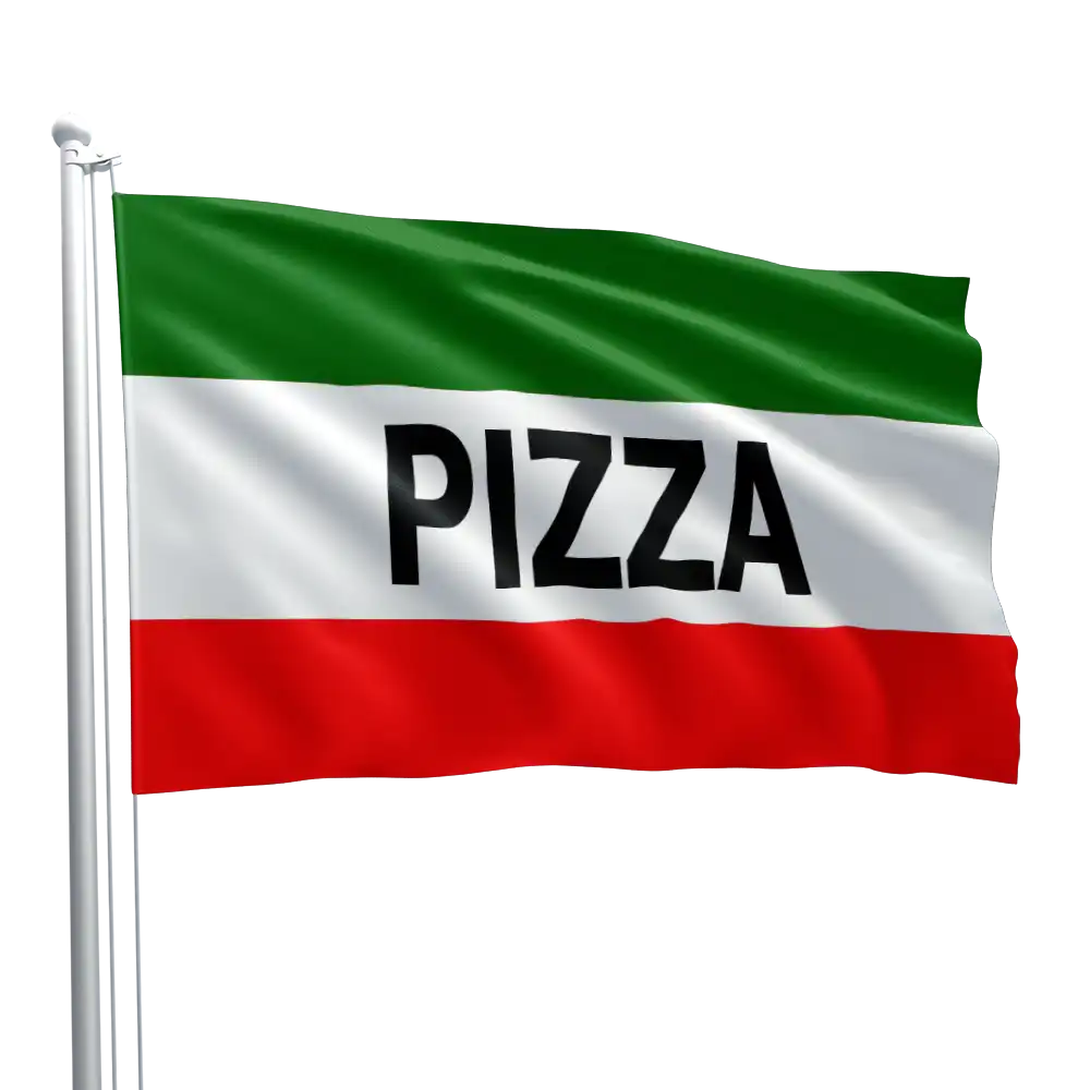 Pizza Message Flag
