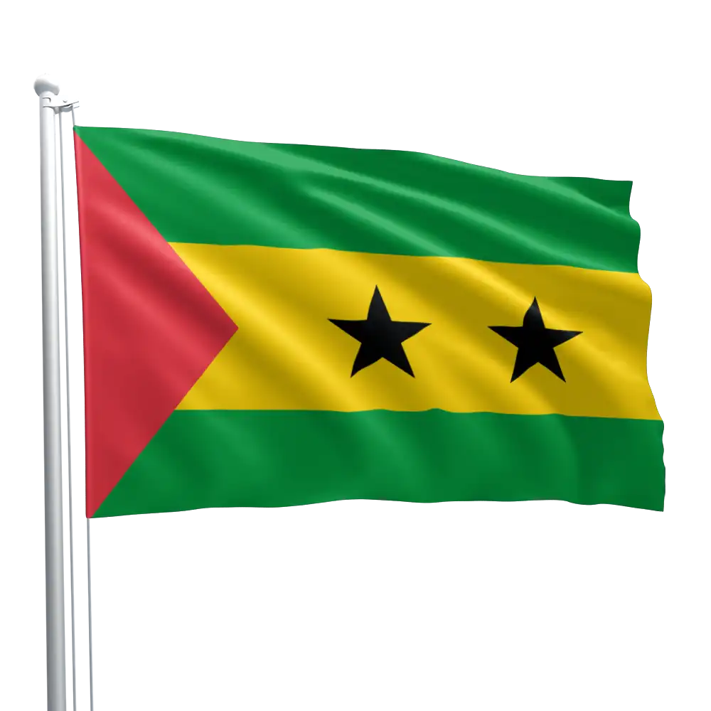 Sao Tome and Principe Flag