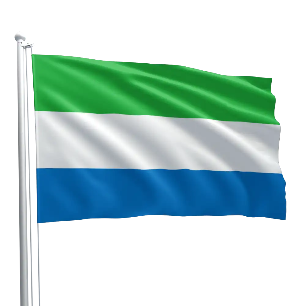 Sierra Leone Flag