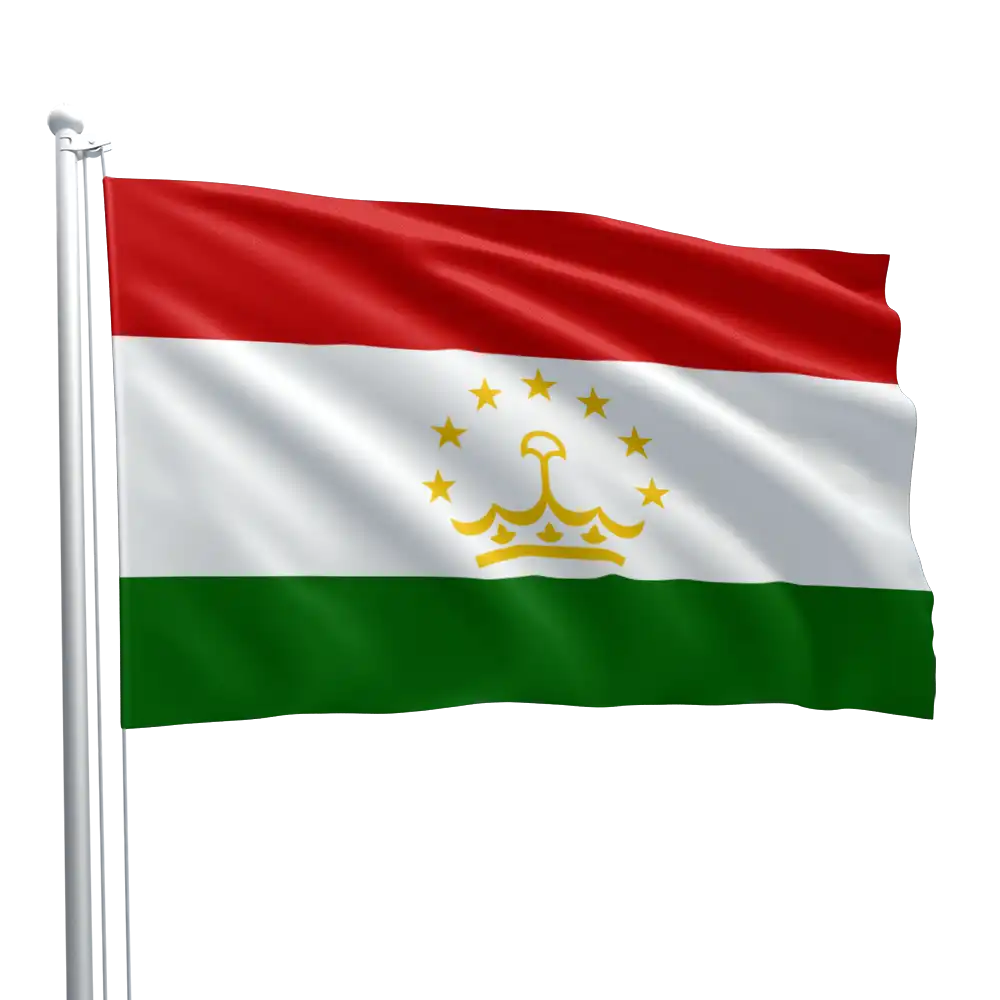 Tajikistan Flag