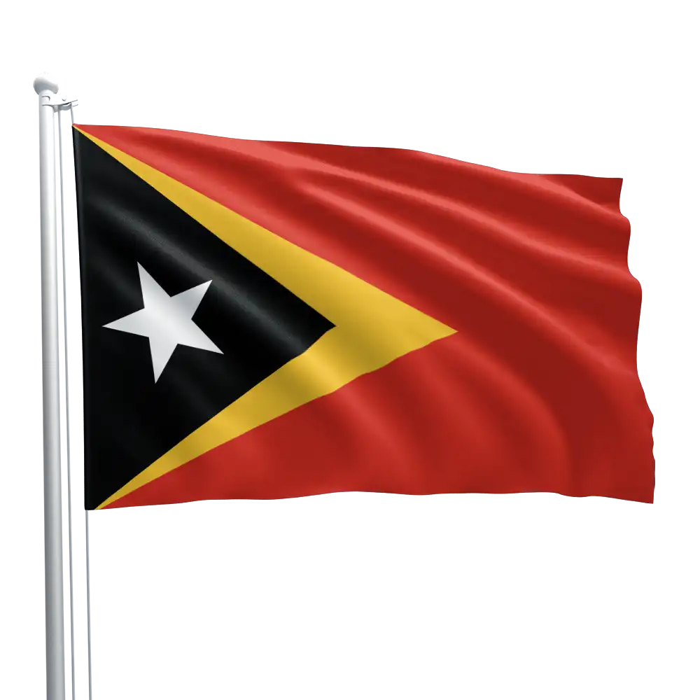Timor-Leste (East Timor) Flag