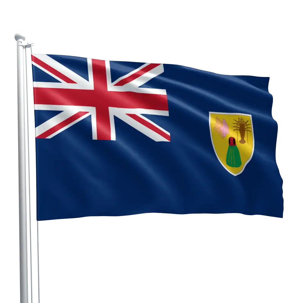 Turks and Caicos Islands Flag