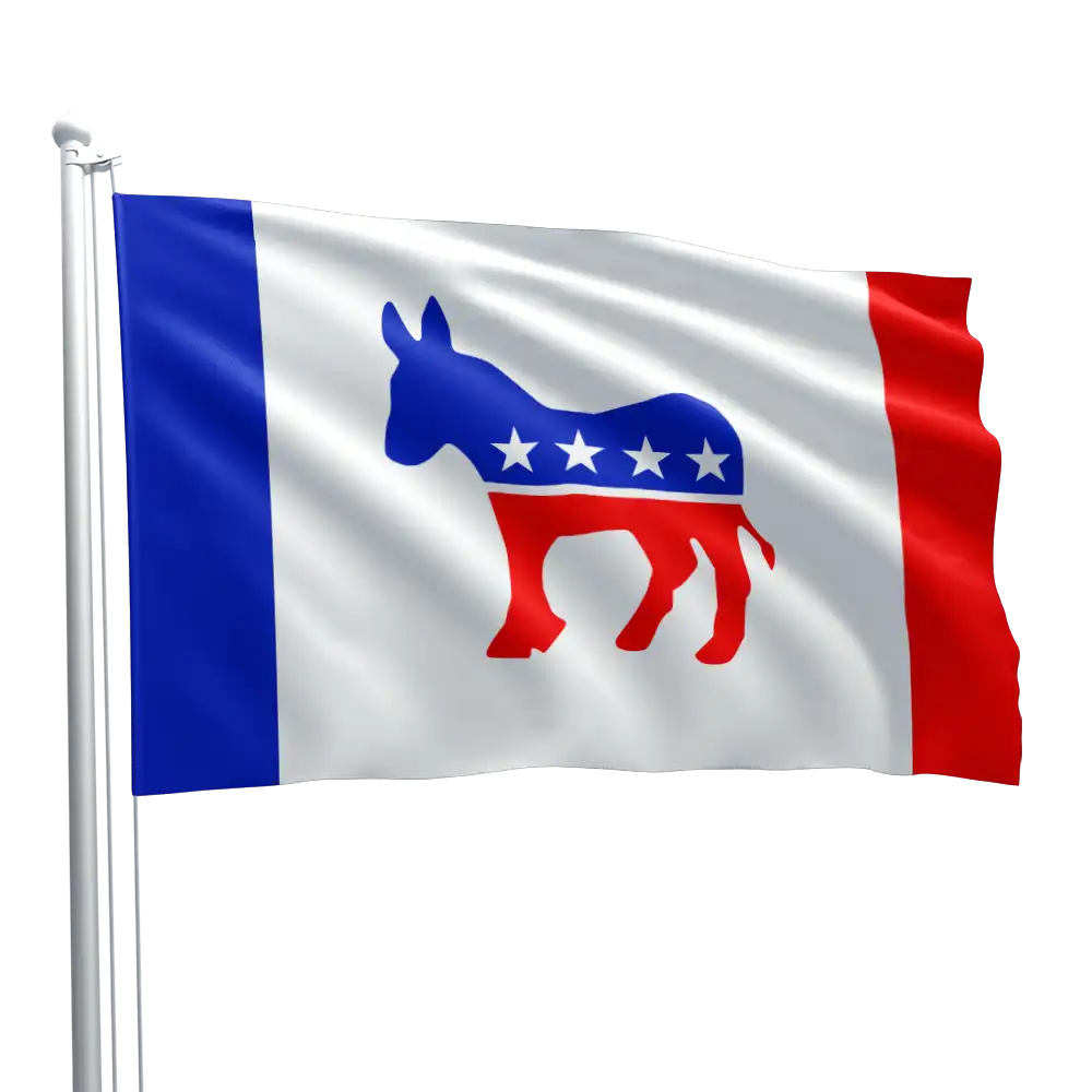 United States Democratic Party Flag