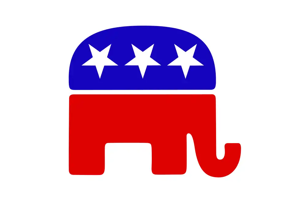 United States Republican Party Flag
