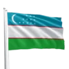 Uzbekistan Flag
