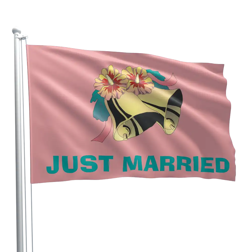 Wedding Flag Design 3