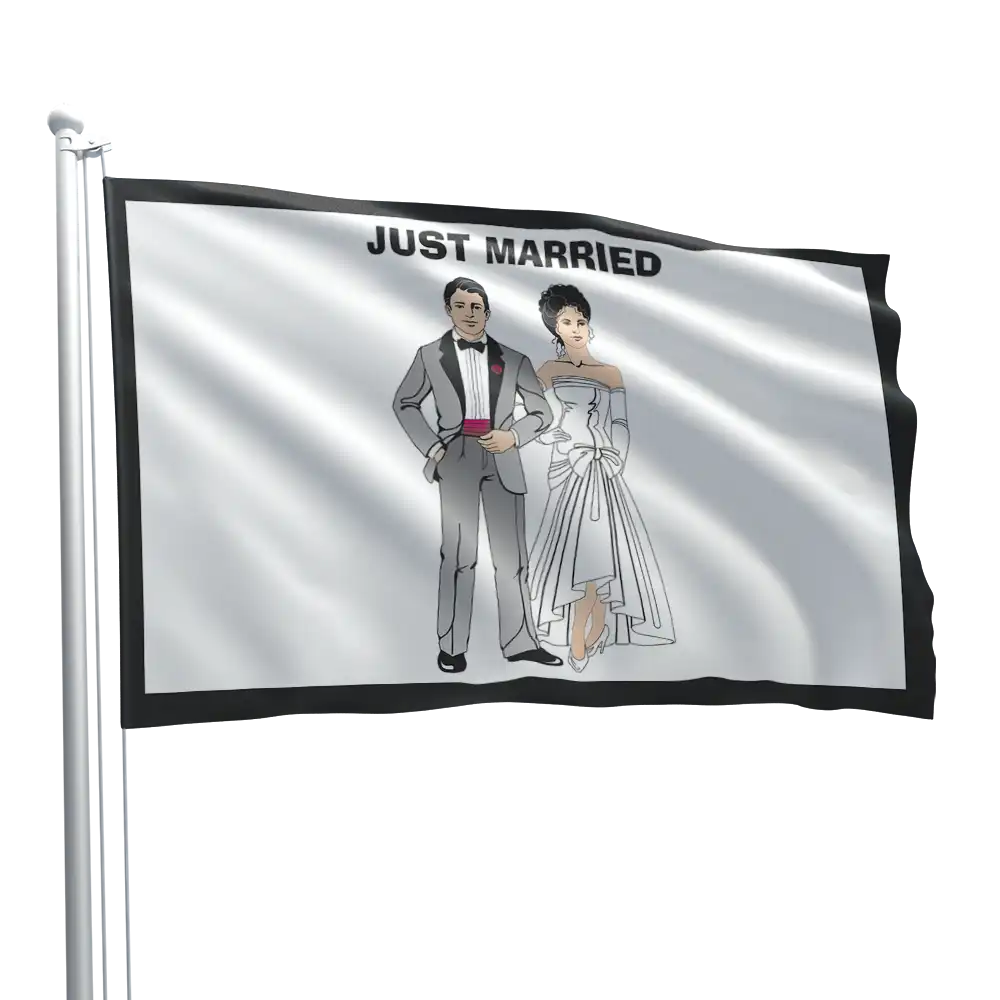 Wedding Flag Design 5