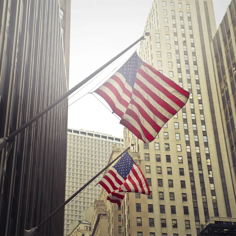 American Avenue Flag