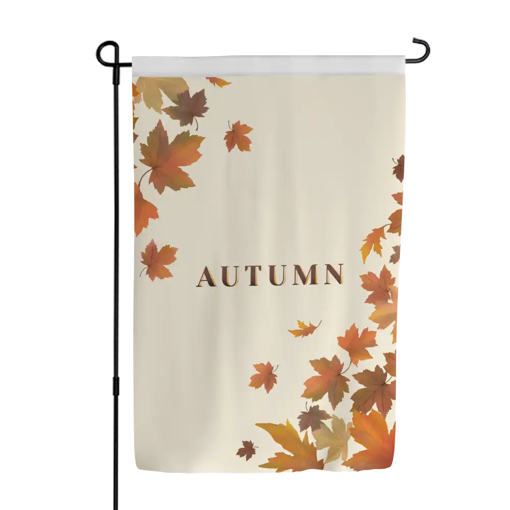 Autumn Garden Flag