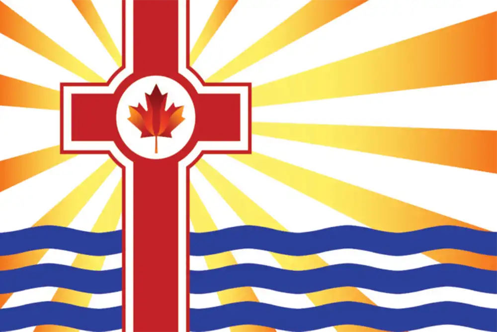 Canadian Christian flag