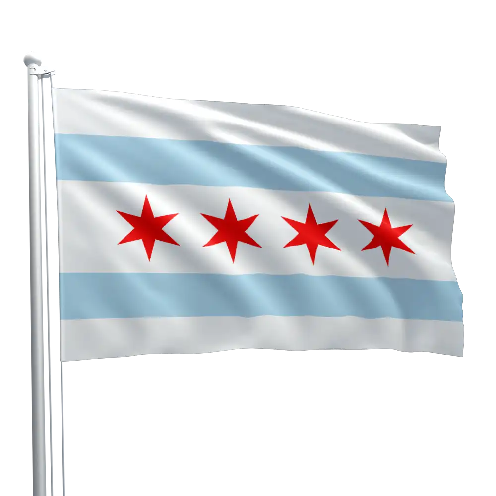 Chicago City Flag