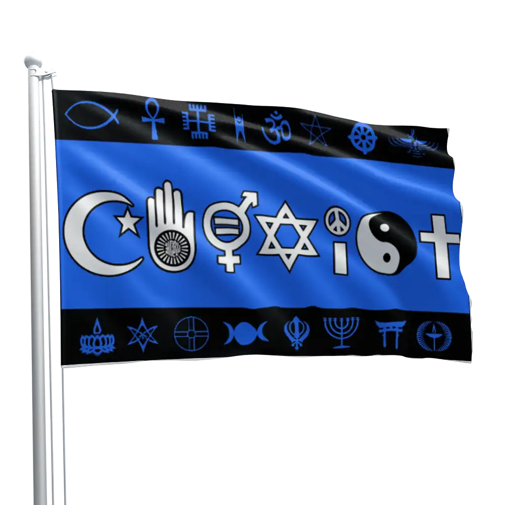 Coexist Flag