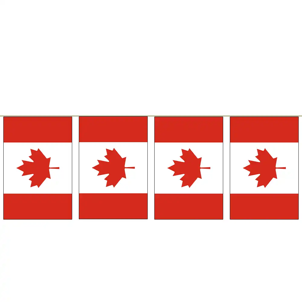 Canadian flag streamer (25M)