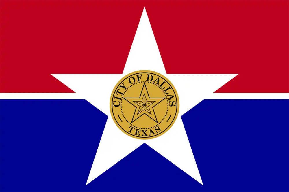 Dallas City Flag