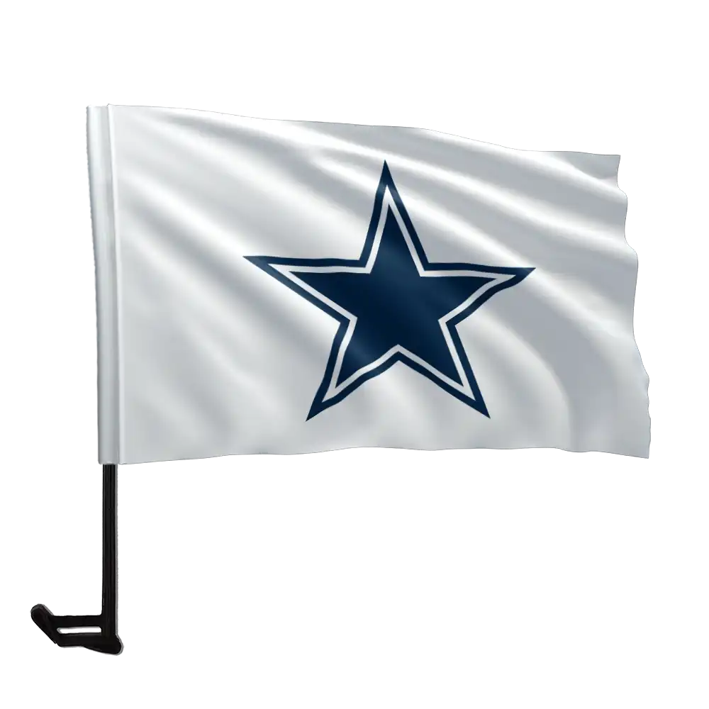 Dallas Cowboys Car Flag