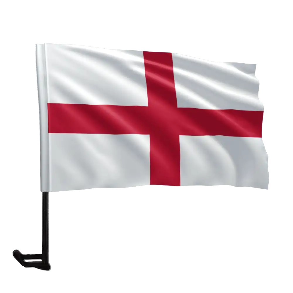 England Car Flag