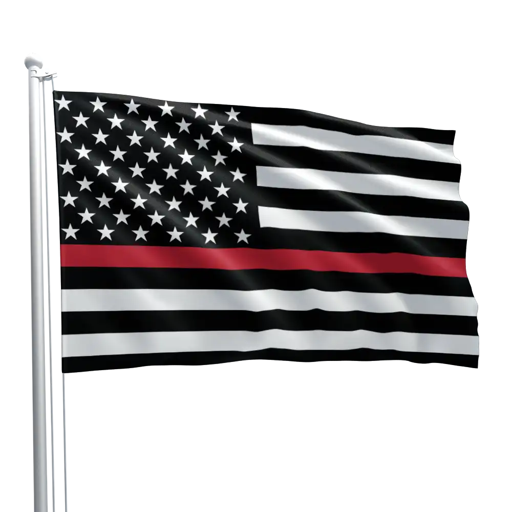 Thin Red Line Flag