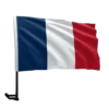 France Car Flag