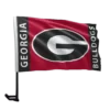 Georgia Bulldogs Car Flag