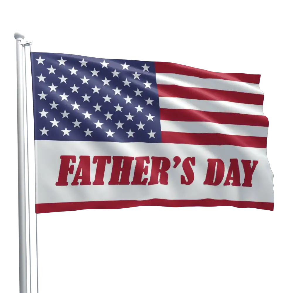 Happy Father's Day Flag