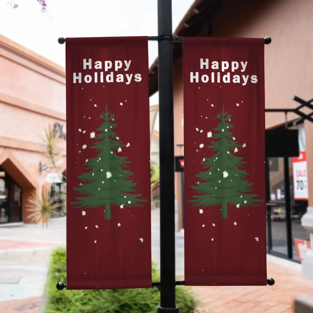 Happy Holidays Avenue Banner