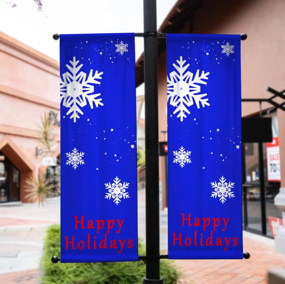 Happy Holidays Avenue Banner 2