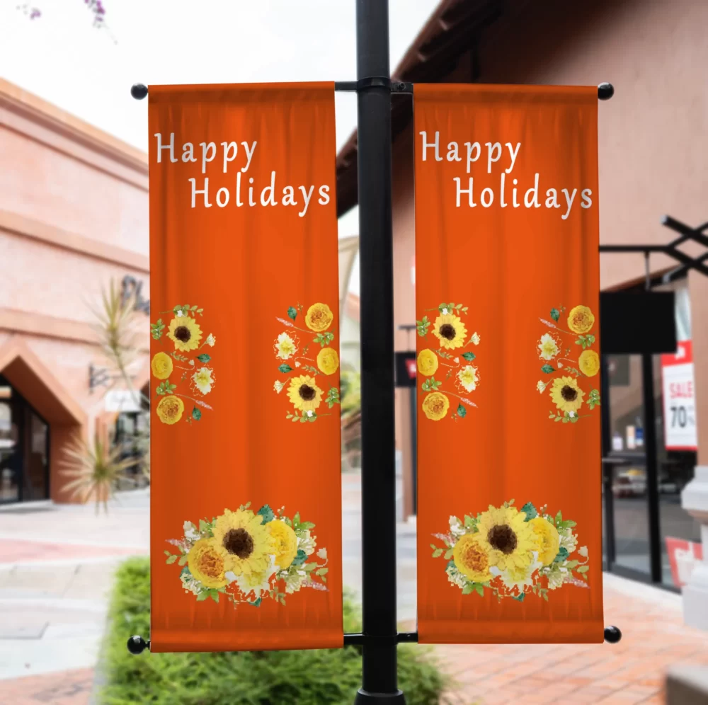 Happy Holidays Avenue Banner 3