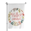 Hello Garden Flag