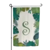 Initials Garden Flag