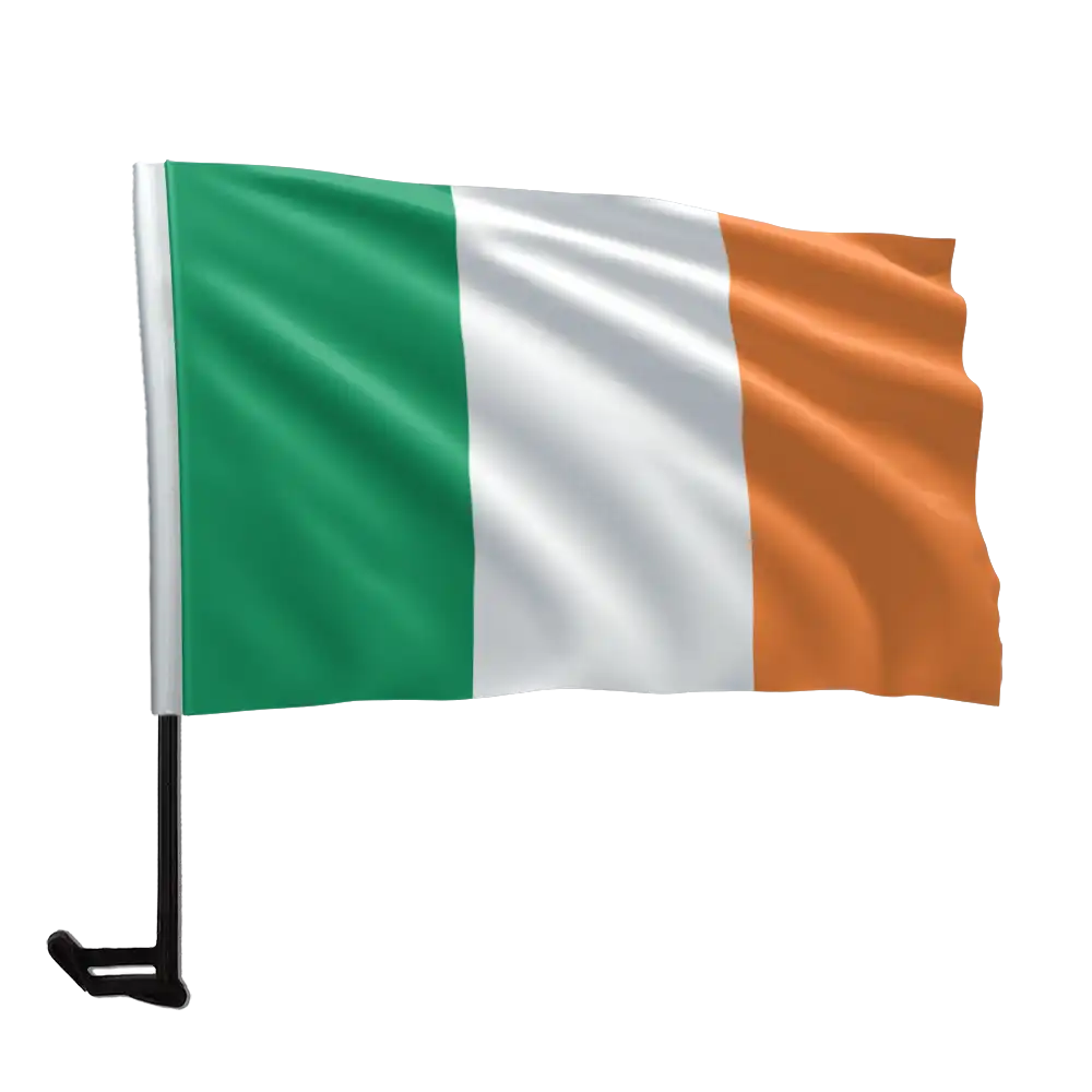 Ireland Car Flag