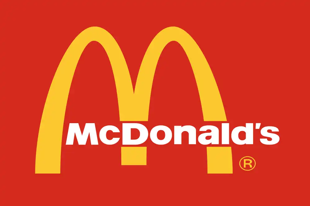 Mcdonald's Corporate flag