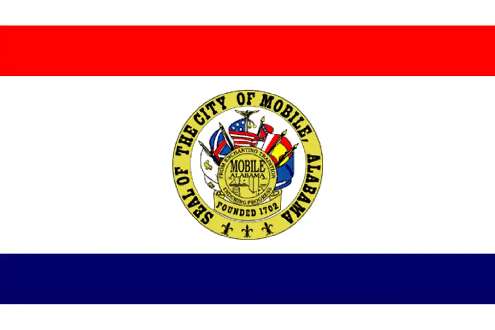 Mobile City Flag