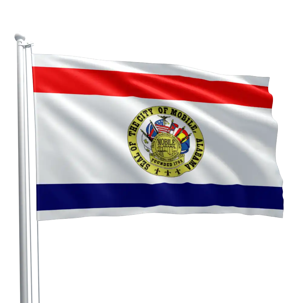 Mobile City Flag