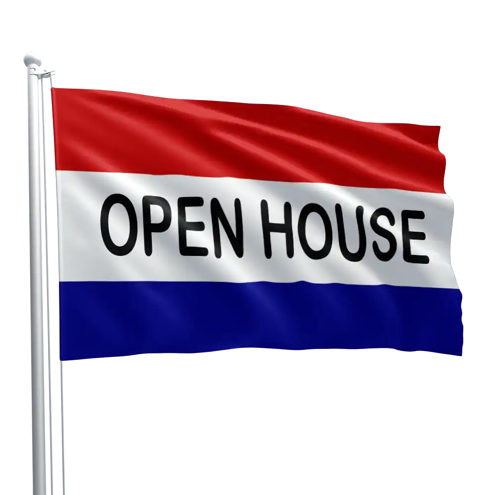 Open House Message Flag