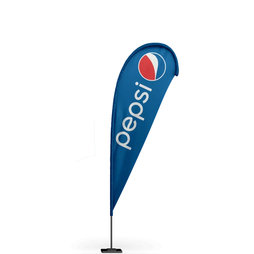 Pepsi Teardrop Flag