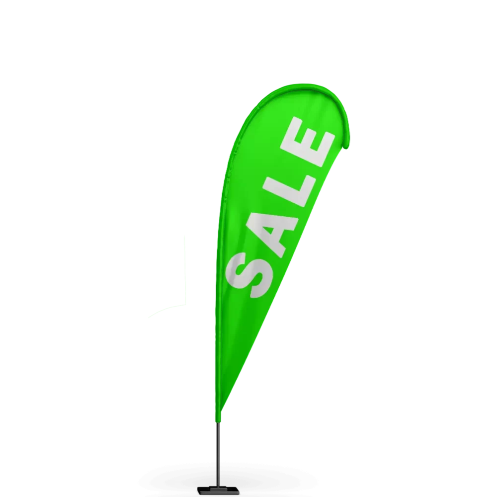 Sale Teardrop Flag