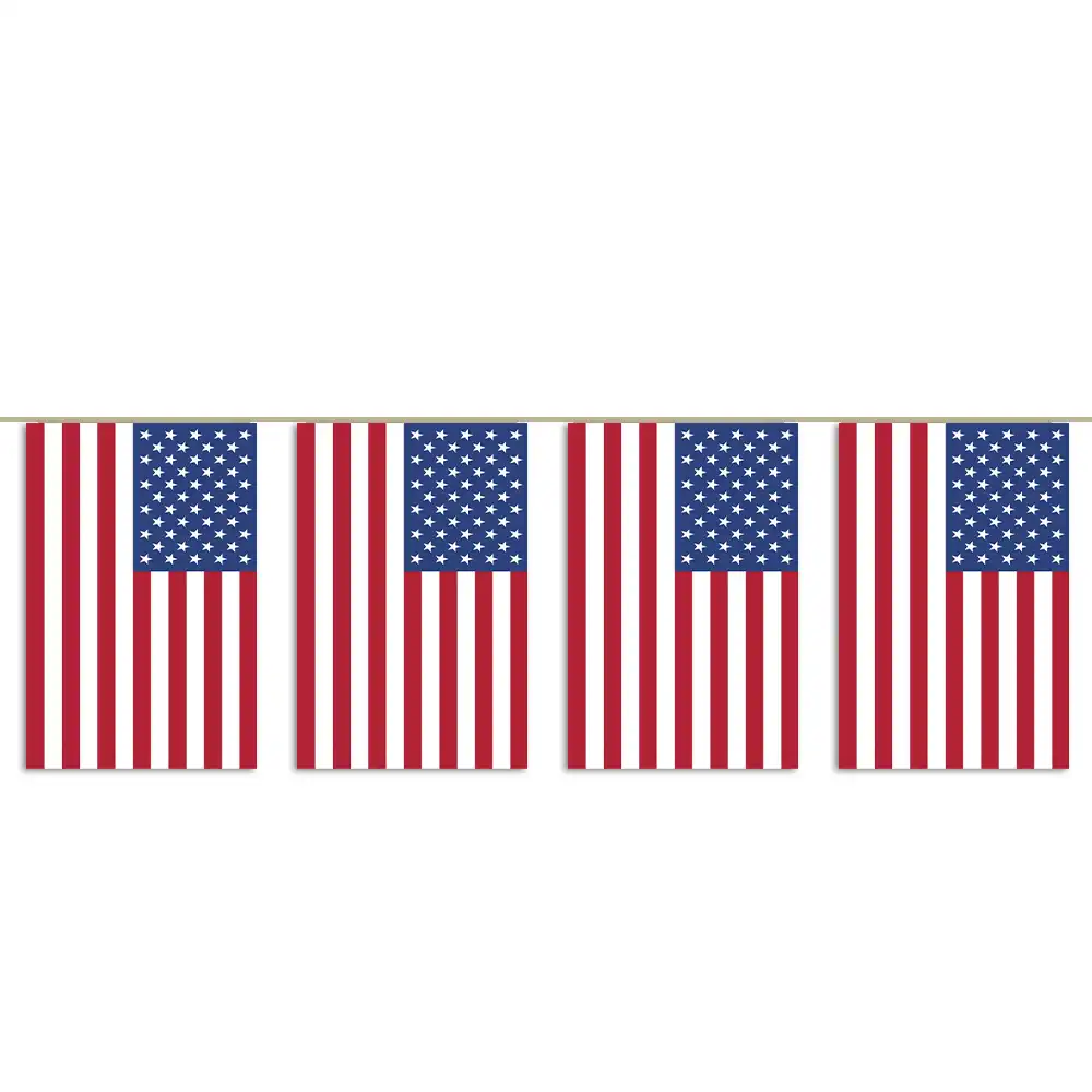 US flag streamer (25M)