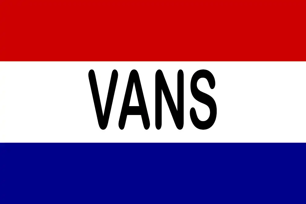Vans Message Flag