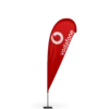 Vodafone Teardrop Flag