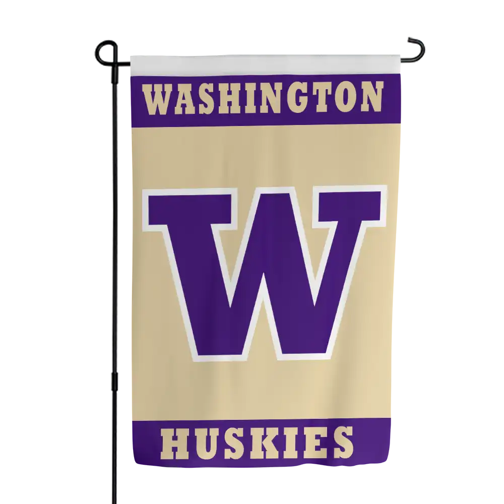 Washington Huskies Garden Flag