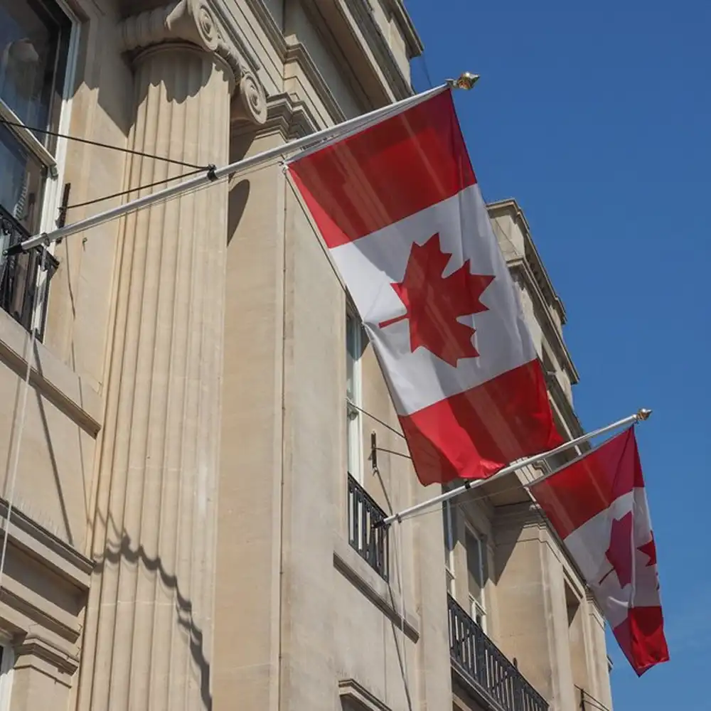 Canadian Avenue Flag